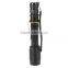 XML T6 Zoomable LED Flashlight Rechargeable 18650 Battery Charger led flat torch