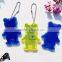 bear shape reflective keychain with logo printing for promotion                        
                                                Quality Choice