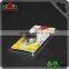 Plastic clamshell with hanging hole for data line packaging, clear plastic cable/Data line clamshell blister packaging