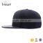 headwear popular flat leather brim mens cap acrylic flat cap