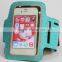 hot-sale soft waterproof neoprene phone armband running cell phone armband low price gym mobile