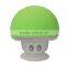 Wireless Bluetooth Speaker Waterproof Silicone Sucker Handsfree Subwoofer Mini Mushroom Speakers For Android Phone PC Computer