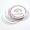 2016 fashion hot sell eco friendly polyester felt disposable kids design beer coffee drink coaster