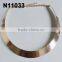 fashion metal necklace wholesale bib necklaces china