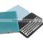 Ultra-thin Backlit Wireless Bluetooth Keyboard for iPad Mini with swivel 360 rotation case