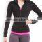 womens nylon/spandex dry fit yoga jacket