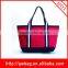 Wholesale Recyclable organic 600d oxford tote red bag