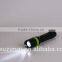 Alloy torch concert LED rechargeable flashlight