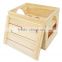 Cheap wooden book storage box