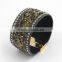 Wholesales fashion crystal bracelet custom bracelet leather bracelets