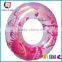 Inflatable children swim ring PVC Blue alphabet inflatable swim ring