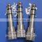 6.35 stereo - 3.5 plug-jack Audio Adaptor . nickl plated audio jack