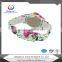 bulk watches custom logo flowers printing
