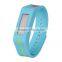 pop silicone band slap watch,silicone watch,silicone led watch