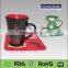 wholesale popular design ceramic coffee cup porcelain mug customizable clay mug