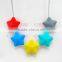 multicolor little star teething beads necklace safety baby teething necklace wholesale2016 Most Popular TN042