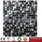 IMARK Mixed Color Crystal Glass Mosaic Tiles Mix Marble Mosaic Tiles 15*15mm for Wall Decoration Code IXGM8-111