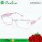 2016 lastest design and most popular glasses reading books and newspaper with pattern and spring hinge