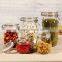 700ml 1000ml Clear Kitchen Food Storage Airtight Seal Lock Lid Jar/glass Jar With Metal Clip
