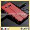 Crazy Horse pattern mobile phone protective sleeve with plug cassette frame for Samsung A8