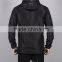 wholesale Anti UV black zipper polyester men jackets sport winter wear