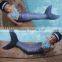 Sky blue Mermaid tail for Swimming