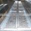 Galvanized scaffolding