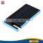 Factory price portable mobile 12000MAH wireless solar power bank