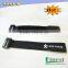 Good quality Black hook and loop strap with metal buckle