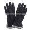Classical black winter warm touch screen gloves for women