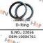 SCHWING D Ring 95*8 OEM 10004761 Schwing D Ring for Putzmeister Concrete Pump Spare Parts