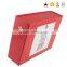 Customized rigid magnetic foldable paper box