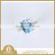 Big size Wholesale Sky blue topaz natural gemstone for silver jewelry