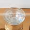 Glass bowl set with plastic lid high quality for sale