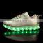 2016 The Latest High Quality Leather Shoe LED Light Up Shoes