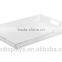 17" Modern Clear Acrylic Double Handled Serving Tray / Kitchen Serveware Platter(DH-A-049)