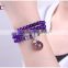 Wholesale Fashion Bracelet 2016 Jewelry Bracelet Diffuser Charms Essential Oil Wrap Beaded Bracelet