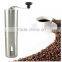 Home & travel Stainless Steel Manual Coffee Grinder Hand Coffee Bean Grinder Mill Spices Miller with Ceramic Burr Grinding Tool