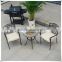 Traditions 3-Piece Deep-Cushioned Outdoor Bistro Set Includes 2 Deep Cushioned Seats and Round Table