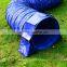 Pawhut Blue Dog Agility Exercise Training Tunnel Sand Bags