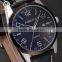 AGENTX Men's Japan Quartz High Quality Soft Genuine Leather Band Watch