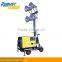 small portable Outdoor Light Tower With Manual Brakes