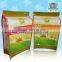 square bottom plastic new fashion design dog food packaging bag with zipper
