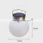 hanging soalr ball lamp pathway solar light