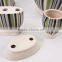 6PCS Green Stripe Morden Ceramic Bathroom Accessories Set