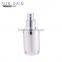 Manufacturer supplier round shape new design acrylic 30ml airless pump bottle