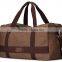 Large capacity men canvas travel duffel bag