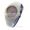 5ATM waterproof silicone unisex wristwatch 2017