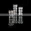 2016 latest design wedding crystal candle holder for home decoration