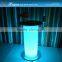 Bar lighted led round stand high cocktail tables